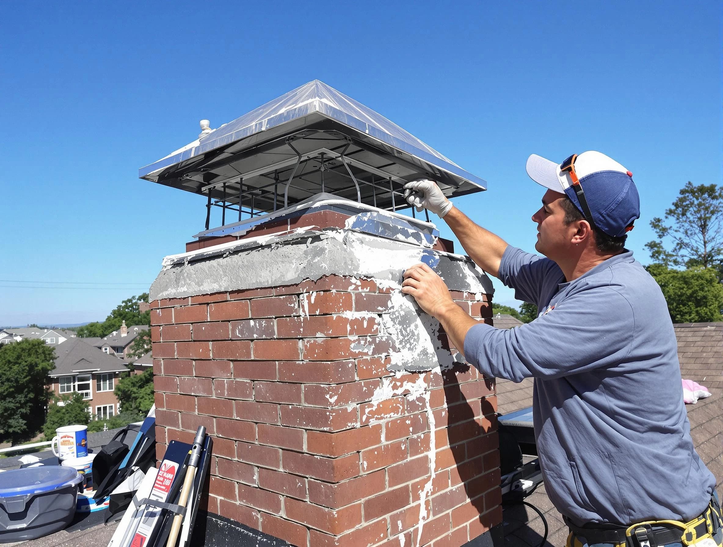 Chimney Crown Services service in Draper, UT